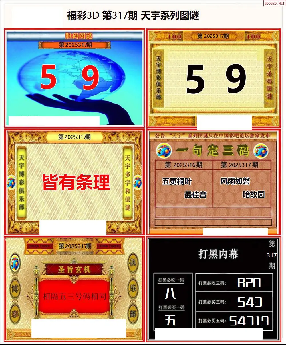 天宇全图打印版