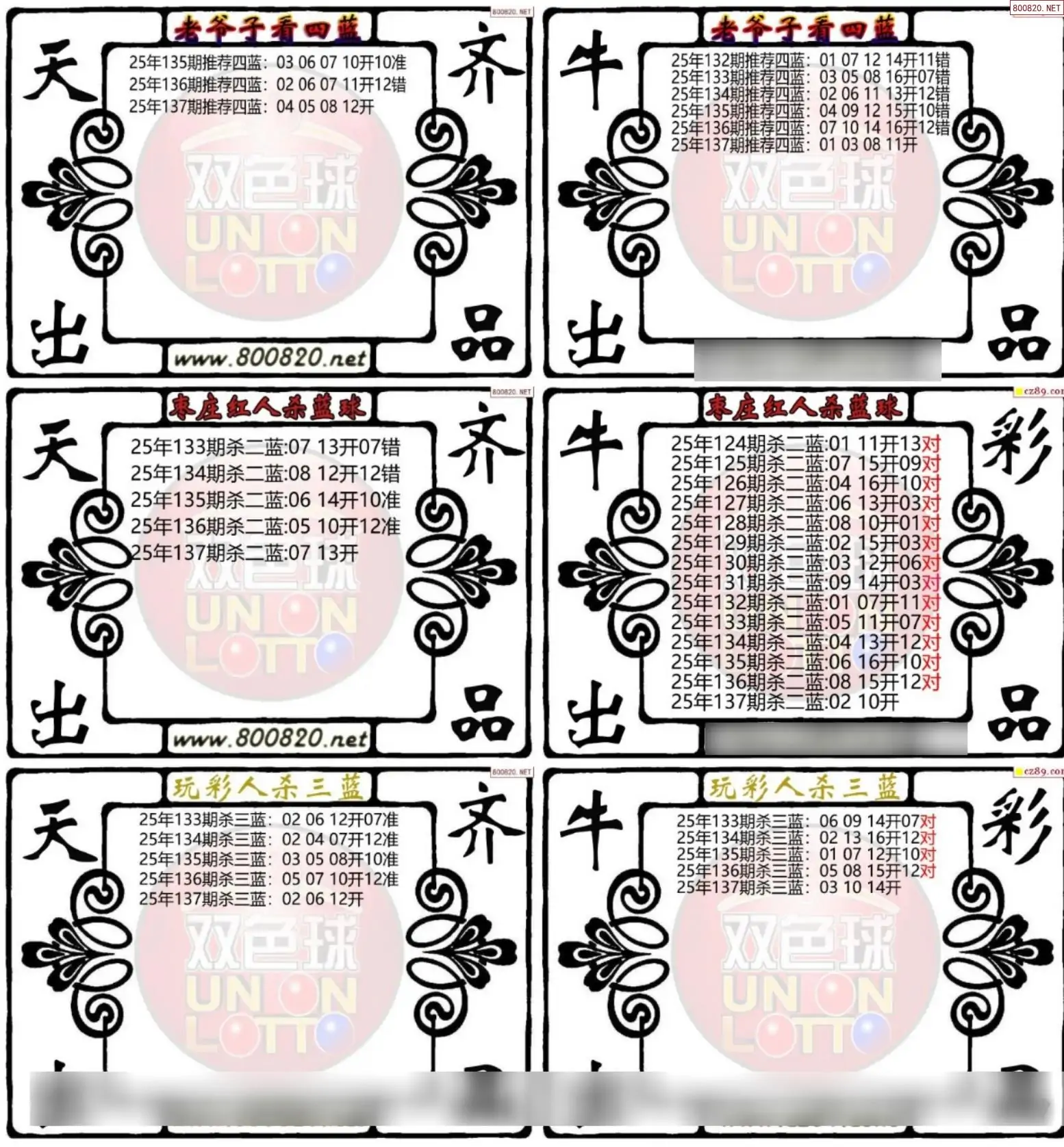 双色球专家杀蓝