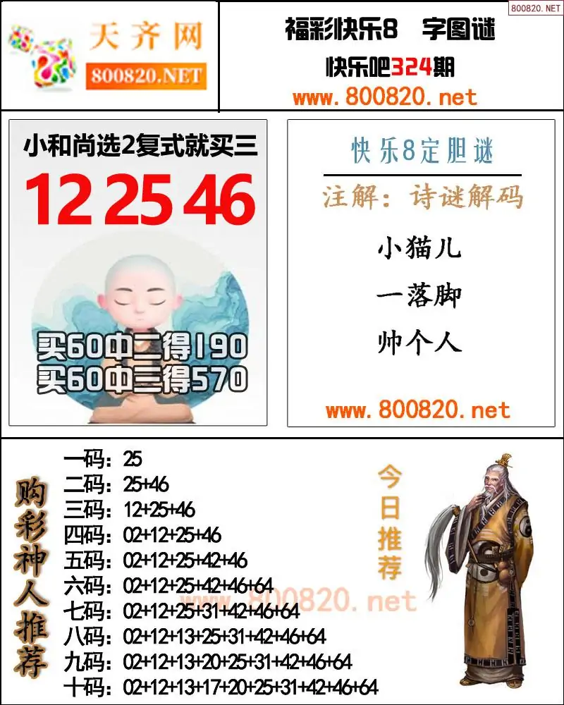 购彩神人推号图