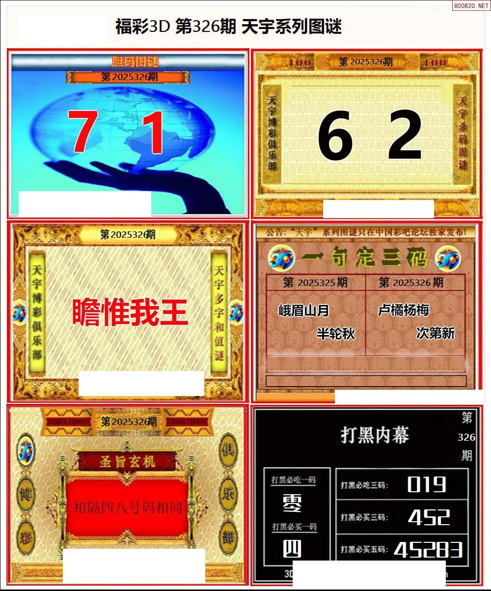 天宇全图打印版