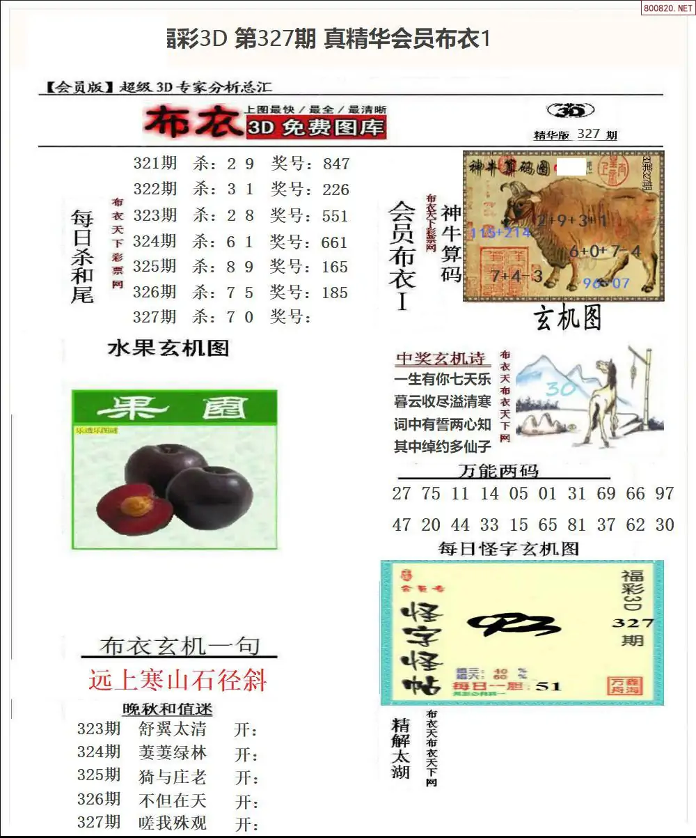 真精华会员布衣1