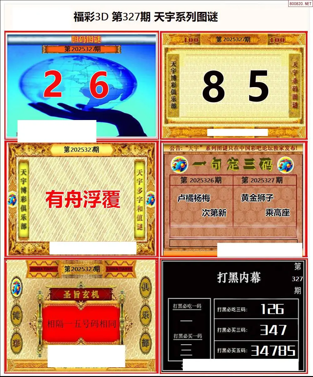 天宇全图打印版