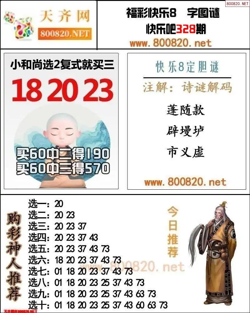 购彩神人推号图