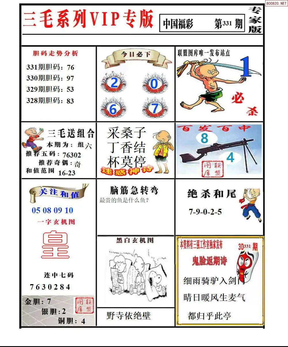 三毛系列VIP专版