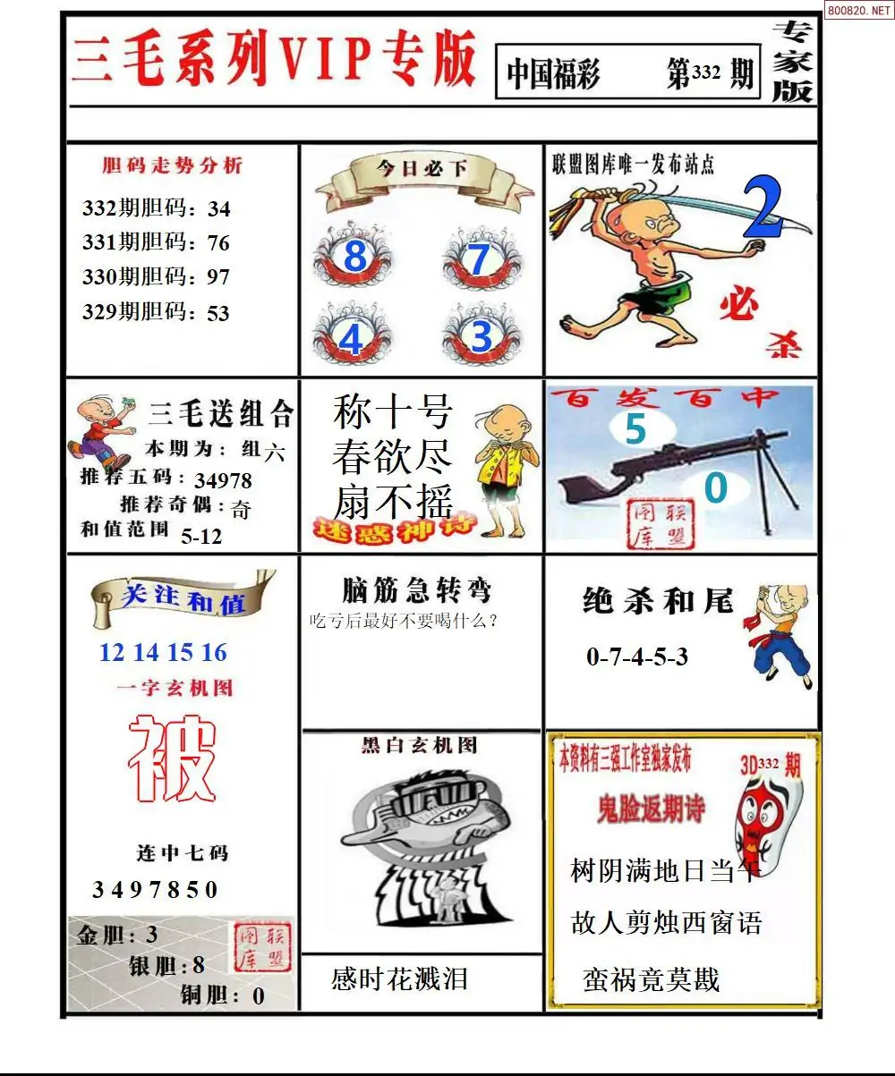 三毛系列VIP专版