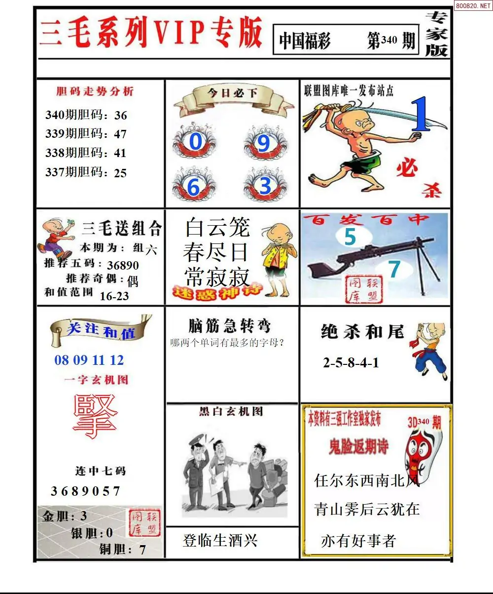 三毛系列VIP专版