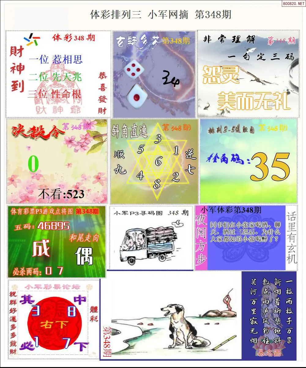 体彩P3小军网摘版