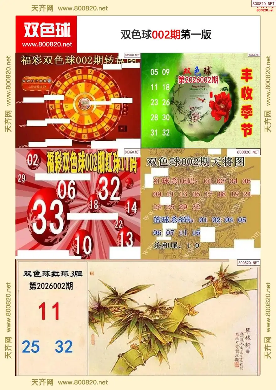 双色球字图谜一版