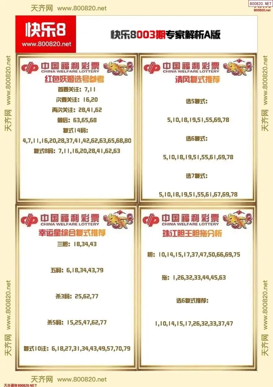 快乐8专家解析A版