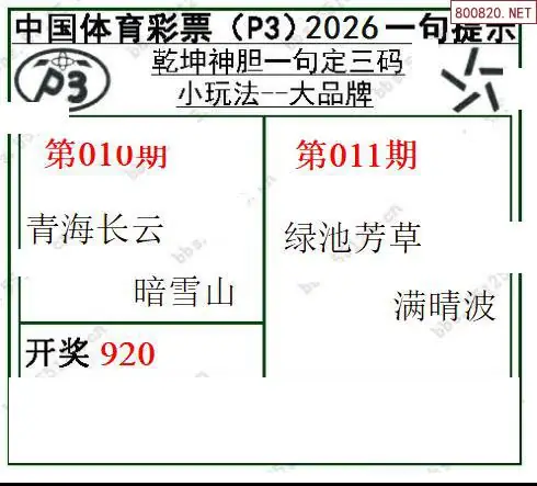 乾坤一句定三码