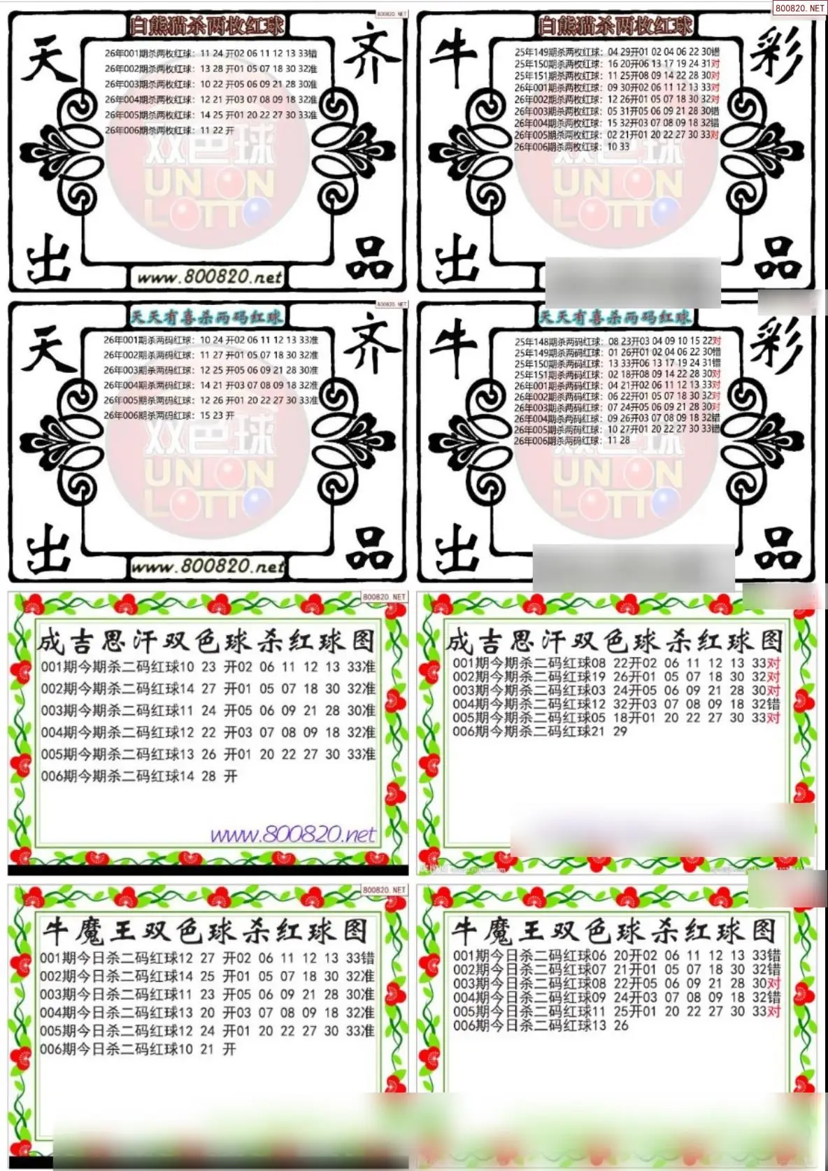 双色球专家杀红