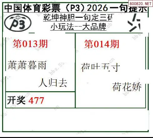 乾坤一句定三码