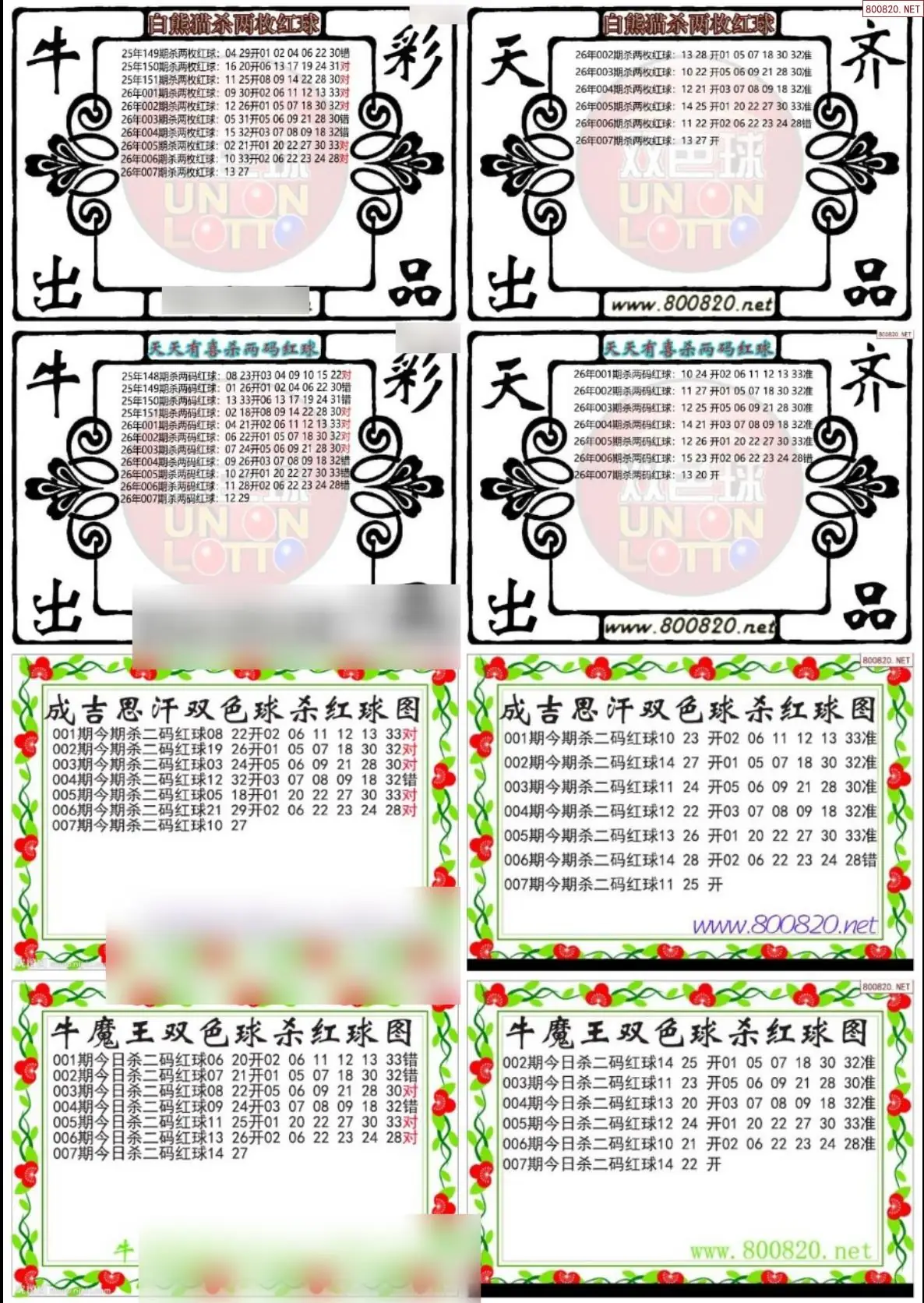 双色球专家杀红