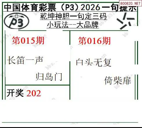 乾坤一句定三码