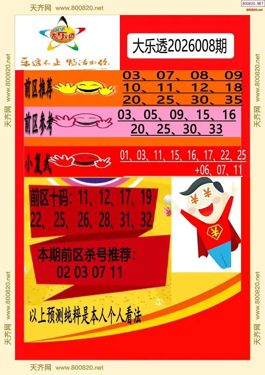 大乐透早报二版