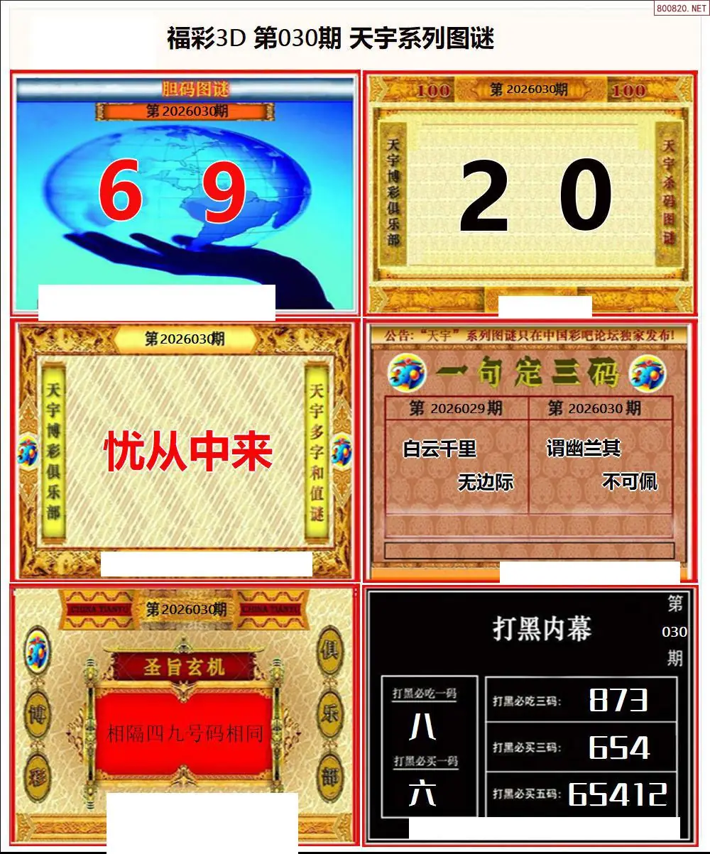 天宇全图打印版