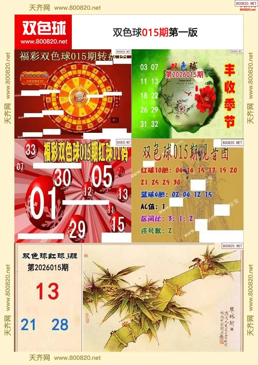 双色球字图谜一版