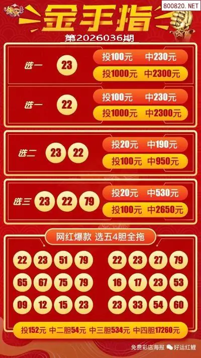 金手指选五四胆