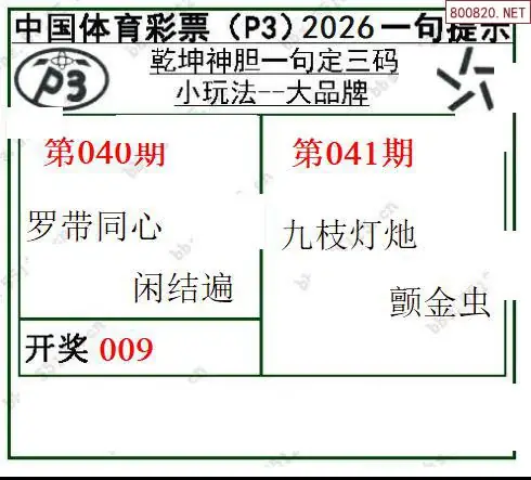乾坤一句定三码