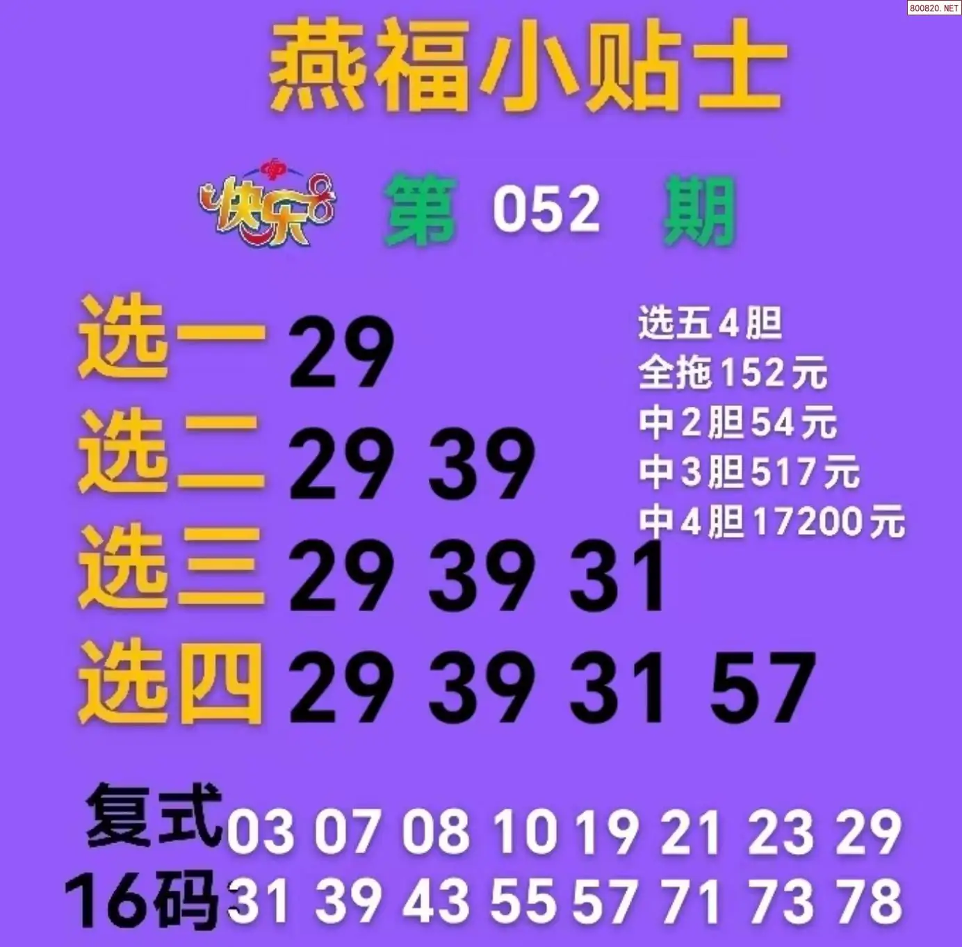 燕福小贴士