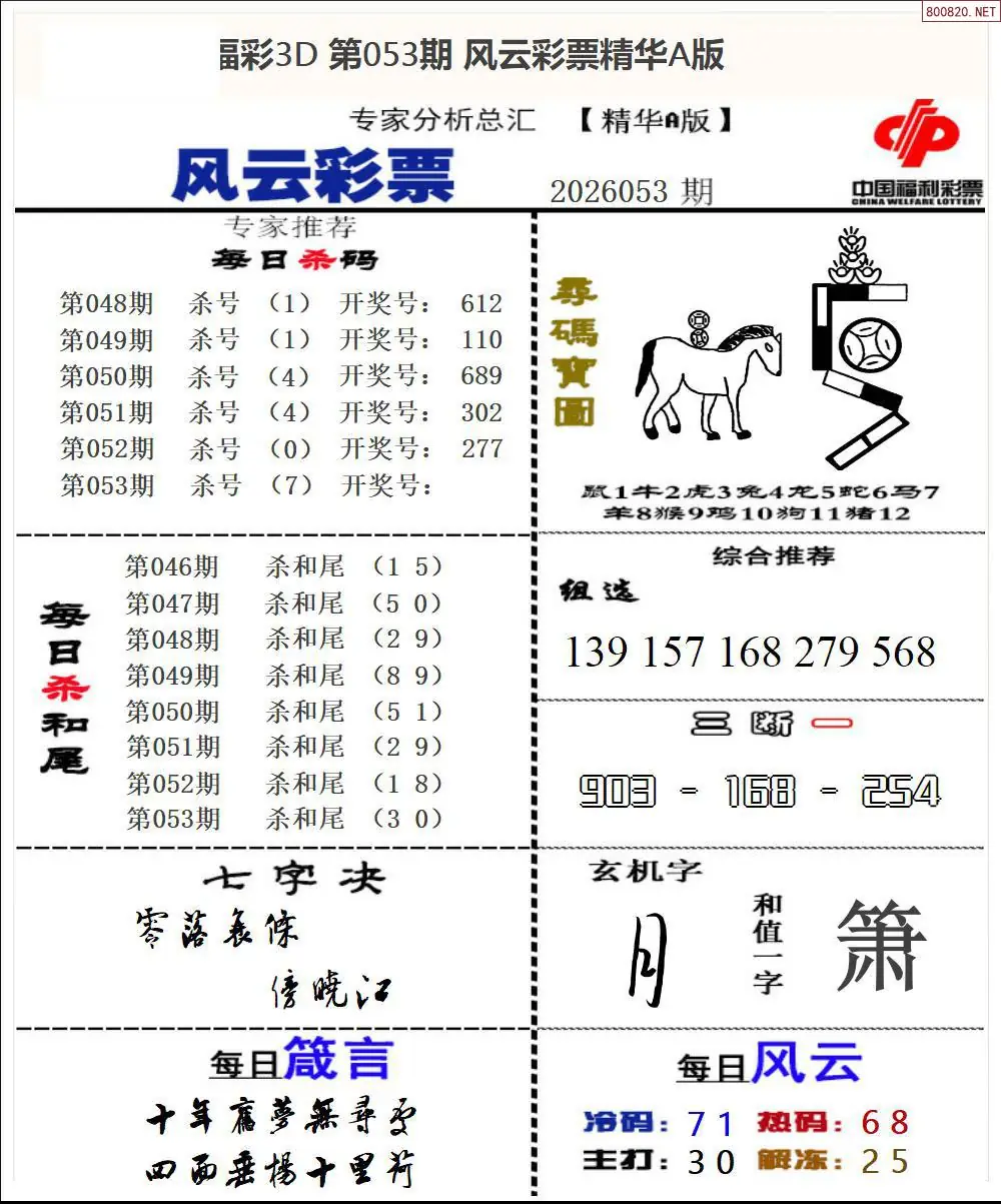 风云彩票精华A