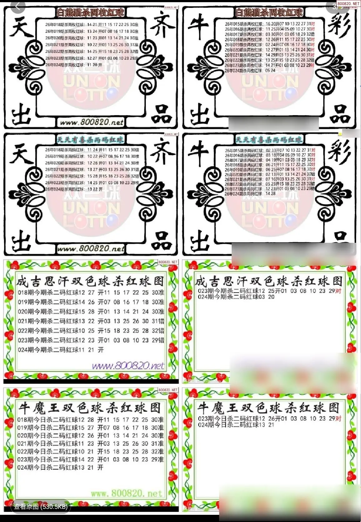 双色球专家杀红