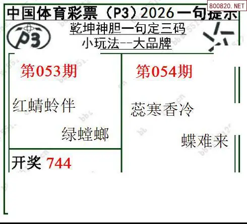 乾坤一句定三码