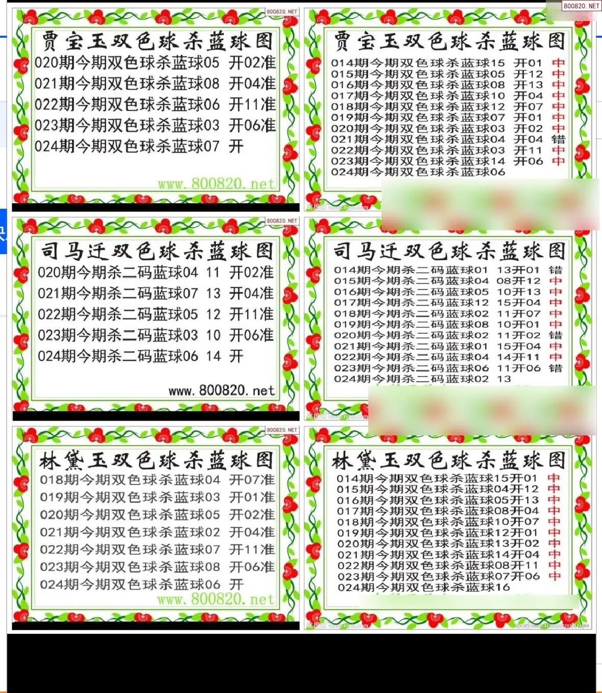 双色球专家杀蓝