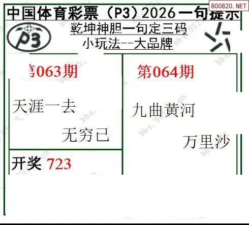 乾坤一句定三码