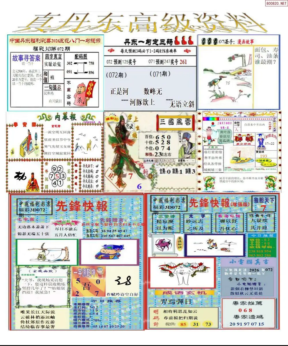 真丹东高级资料