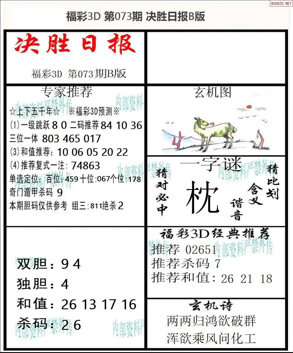 决胜报B版