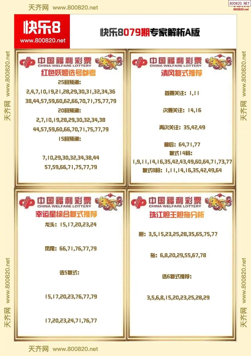快乐8专家解析A版