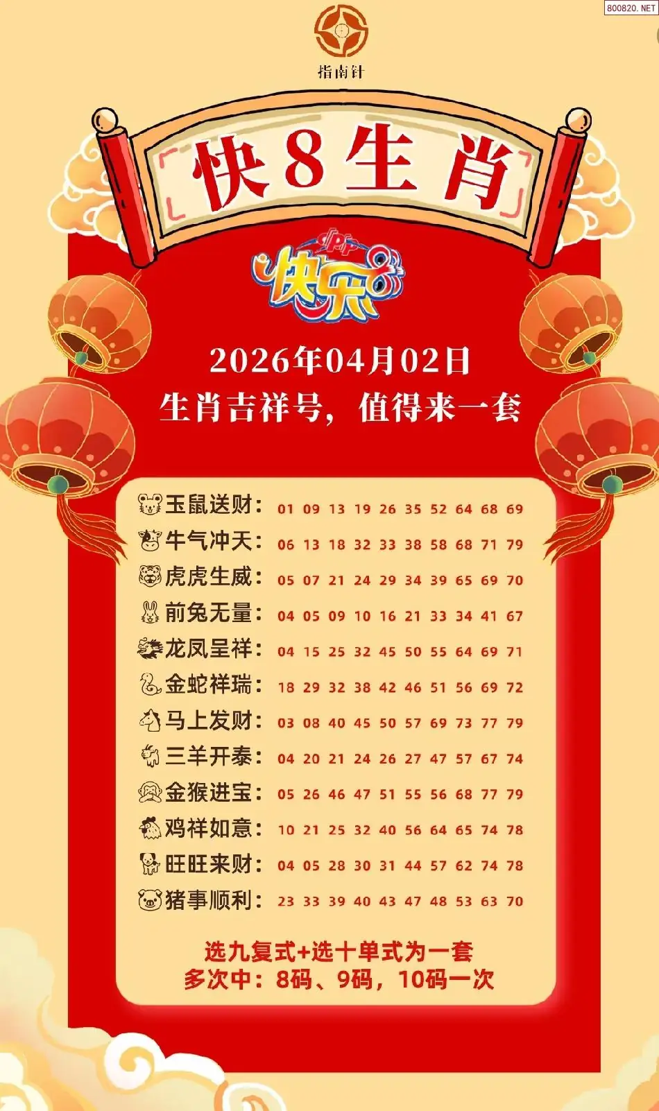 快乐8生肖幸运码
