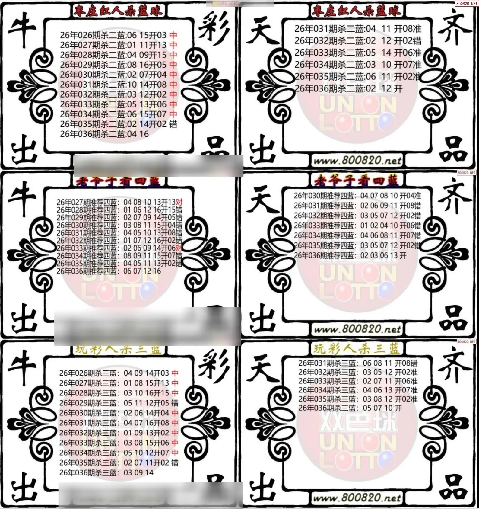 双色球专家杀蓝