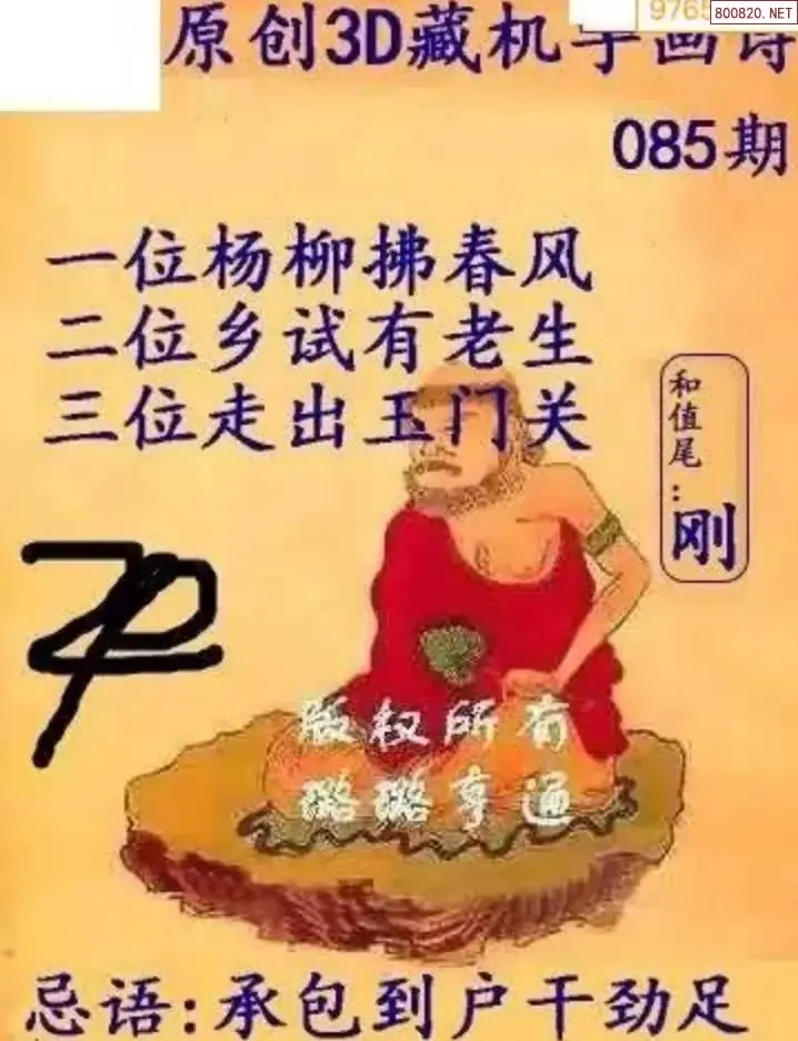 牛彩3D藏机图