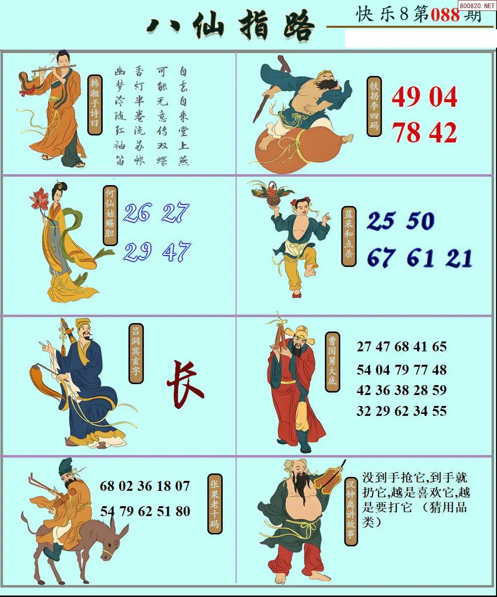 八仙图