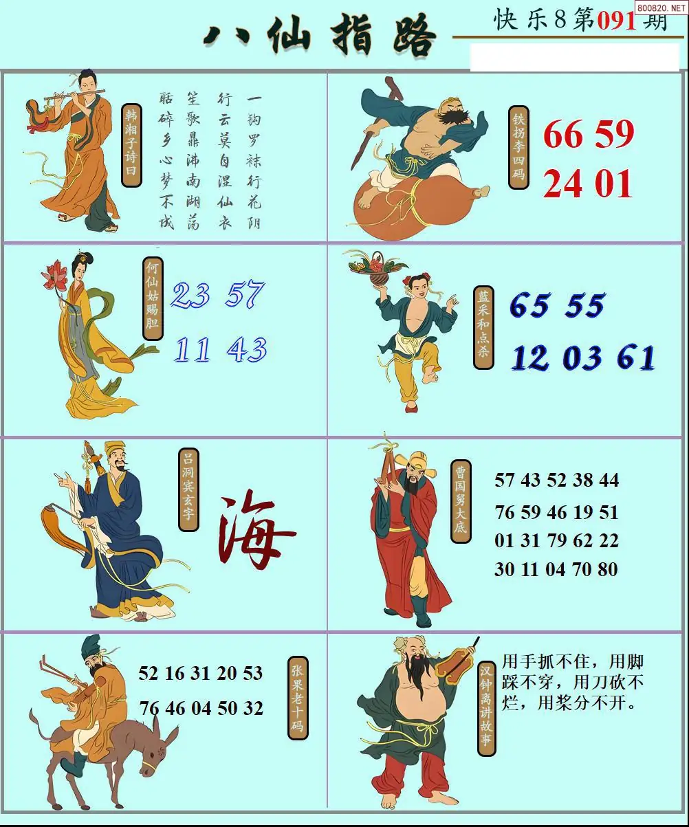 八仙图