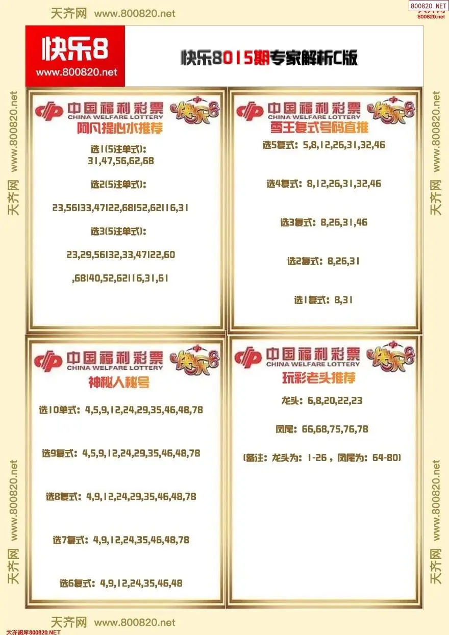 快乐8专家解析C版