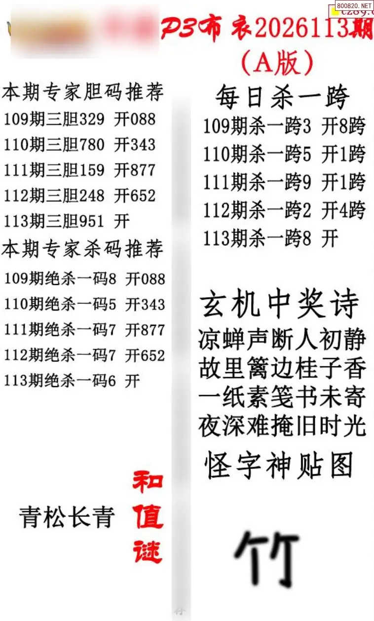 p3牛彩布衣A版