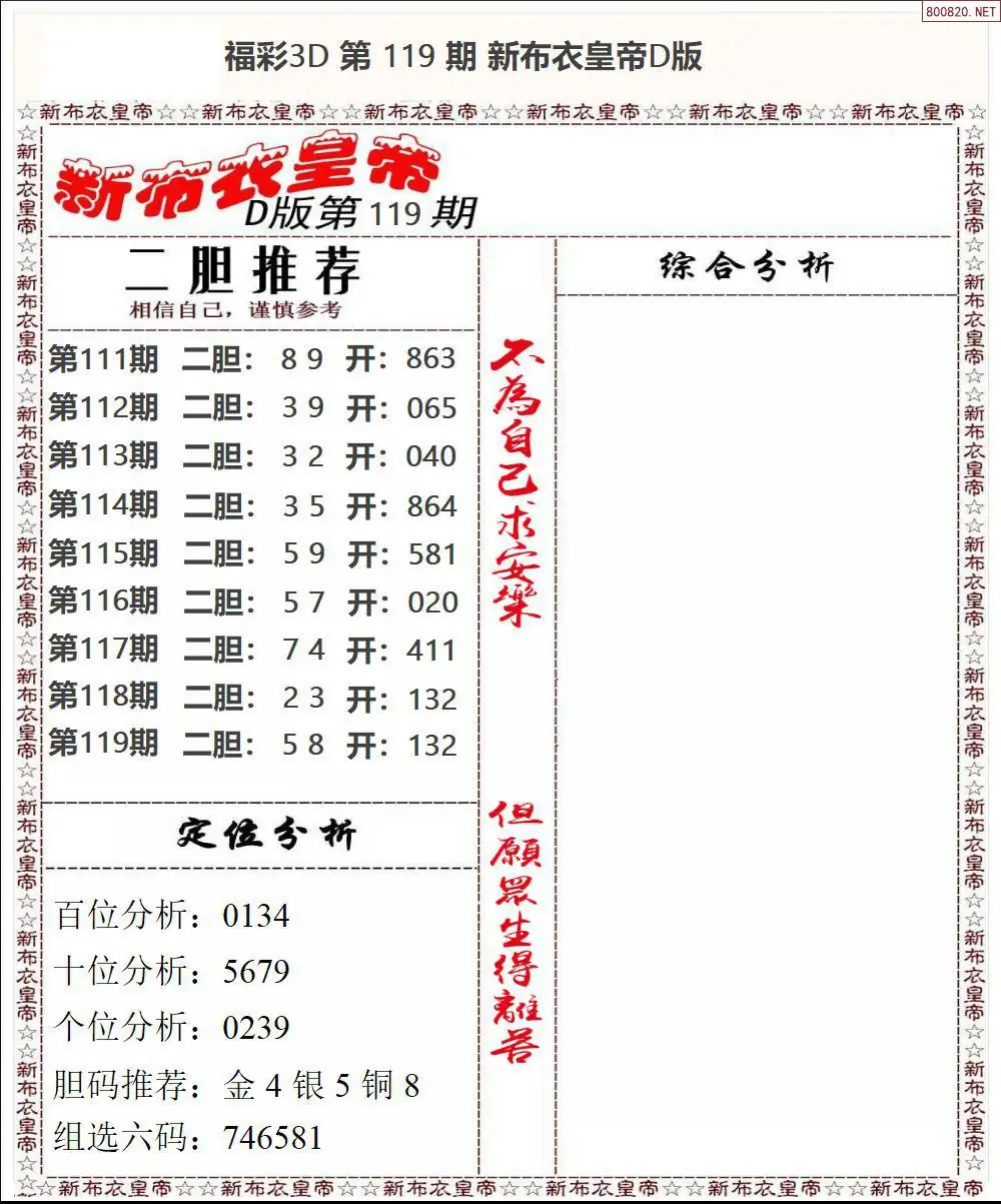 新布衣皇帝D