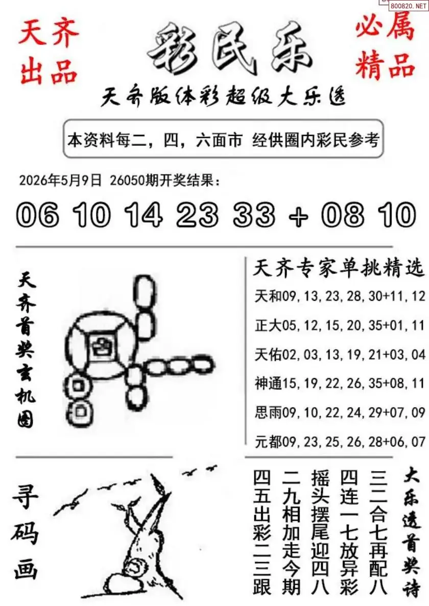 大乐透彩民乐图