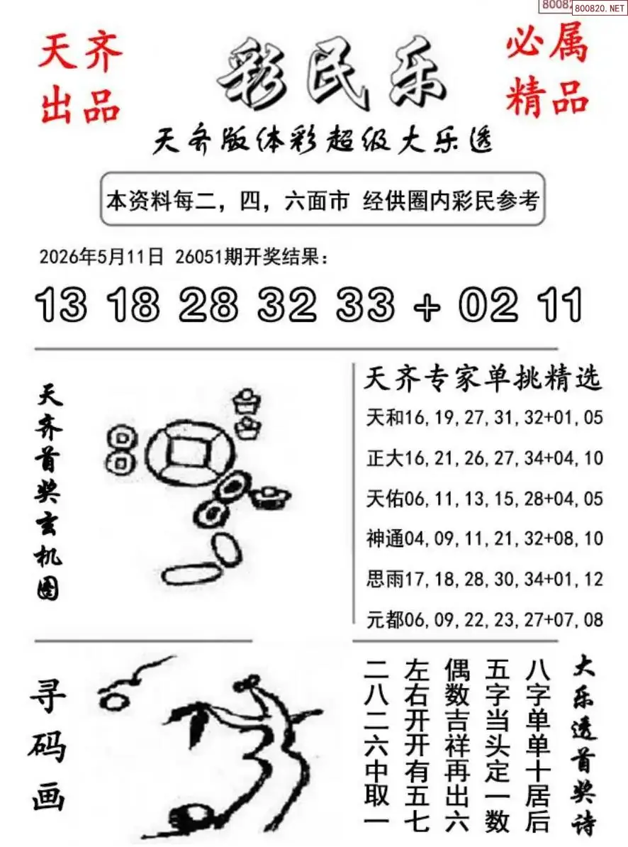 大乐透彩民乐图