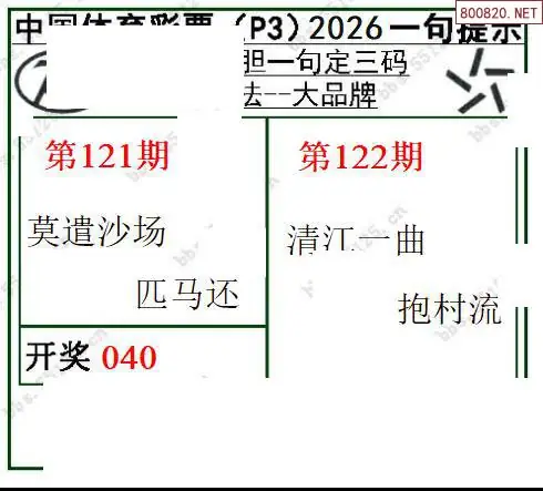 乾坤一句定三码