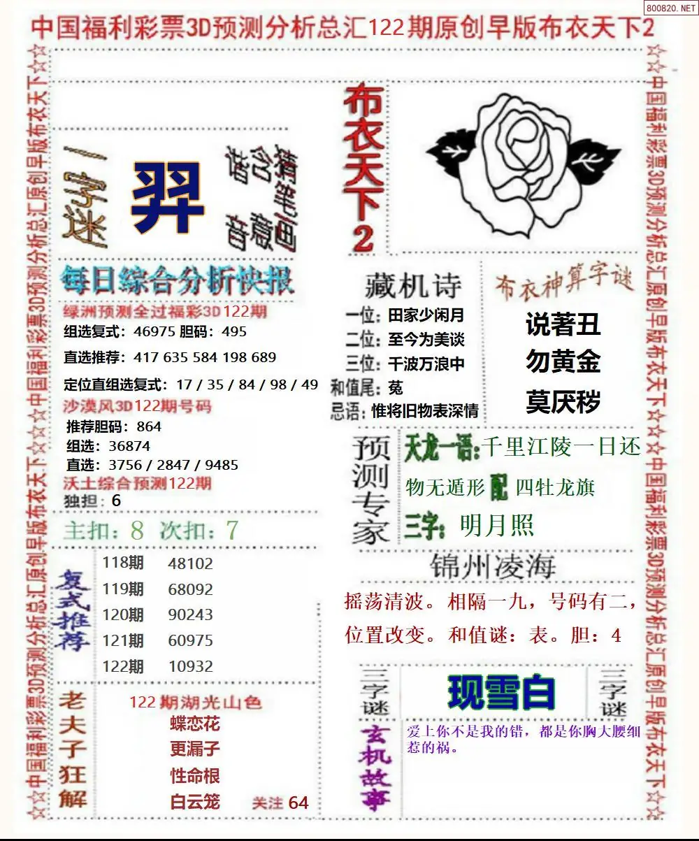 早版布衣2