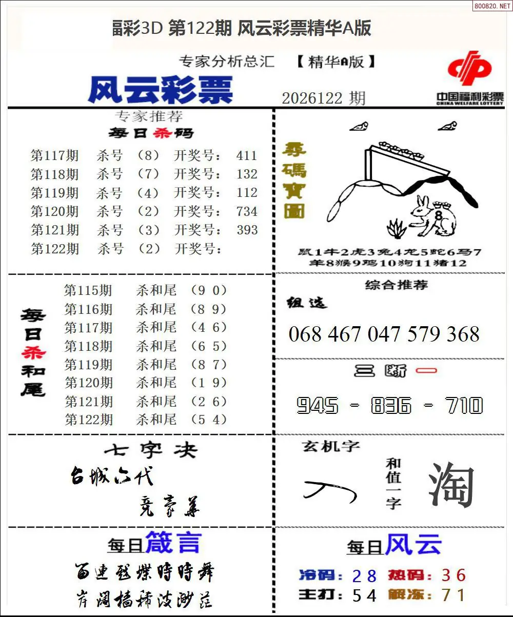 风云彩票精华A