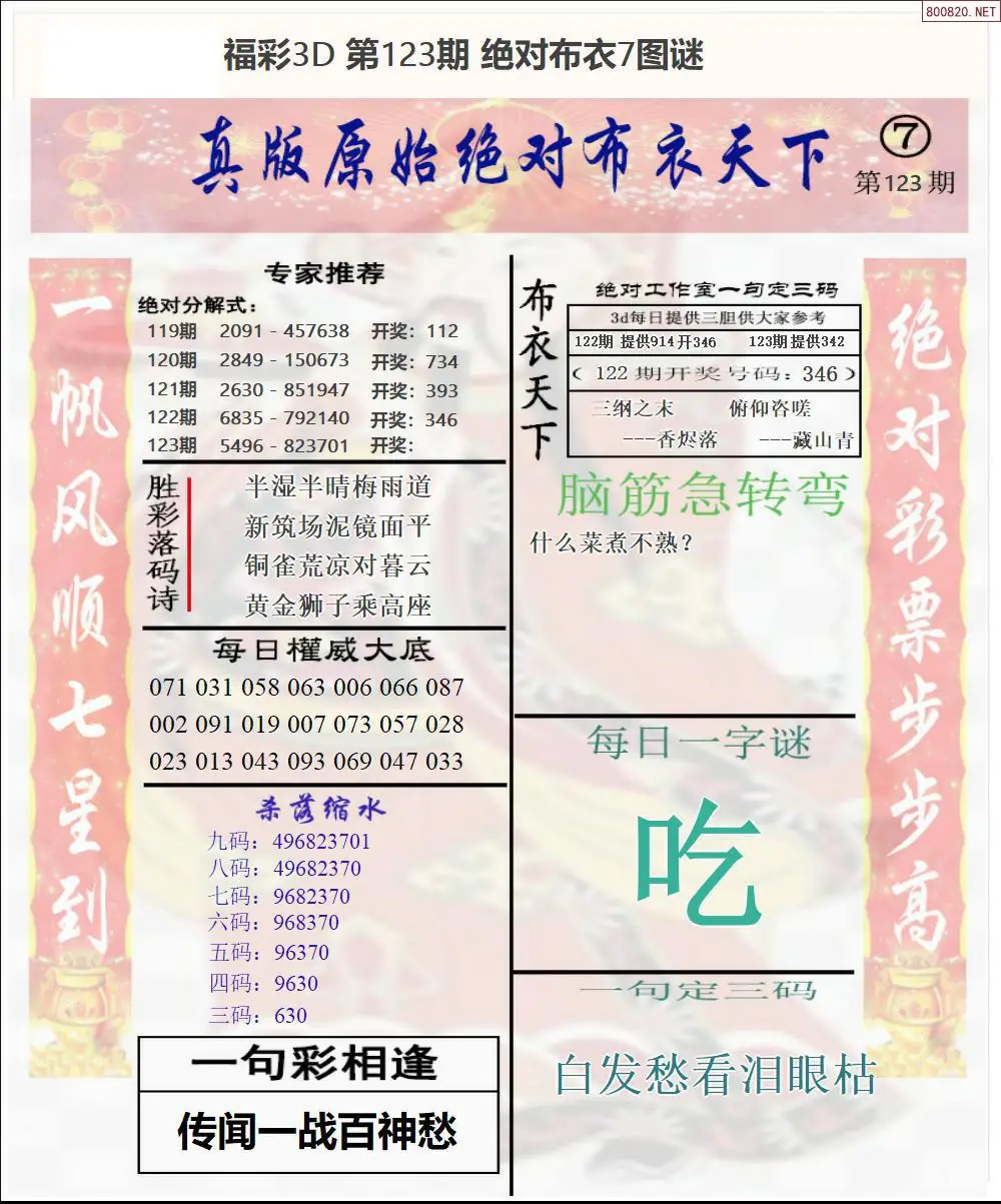 绝对布衣7
