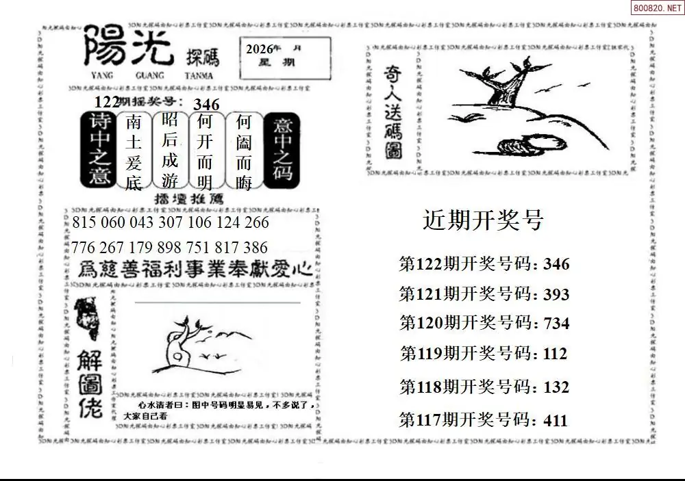 3D阳光探码