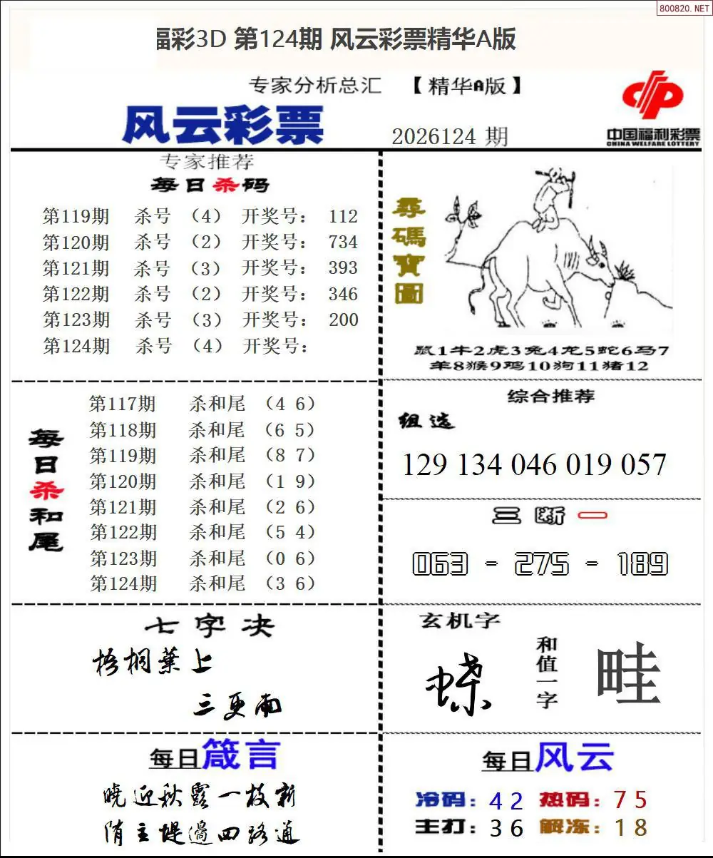 风云彩票精华A