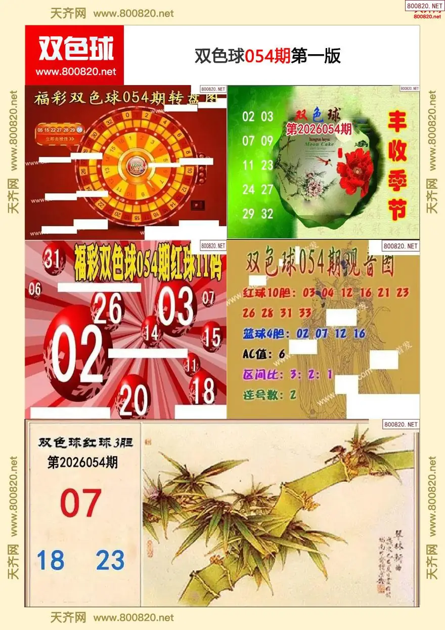 双色球字图谜一版