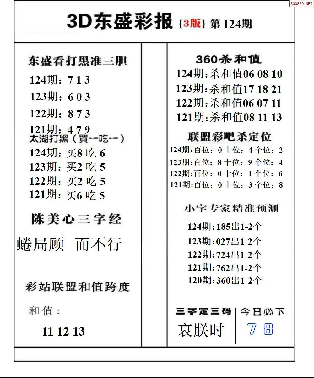 东盛彩报3版